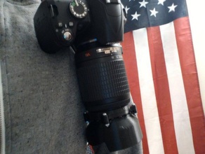 el cuerpo de la cámara clip cañón réflex digital película senderismo nikon 3d print model - Mito3D