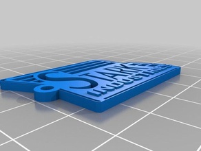 stark endüstrileri Anahtarlık ıronman tony 3d print model - Mito3D