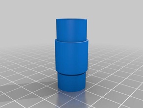 mini foguete 1 3 d impressão personalizado 3d print model - Mito3D