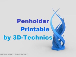 penholder printable tool holders boxes pencil holder penstand pen 3d print model - Mito3D
