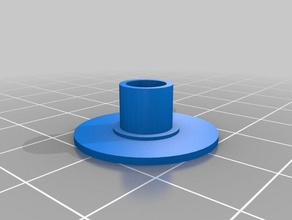 basic bearing cap fidget spinner 22mm toys games desk toy 3d print model - Mito3D