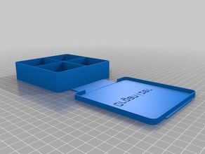 meine angepasste Veranstalter 100x100 Container 3d print model - Mito3D