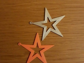 orecchino stella gioielli 3d print model - Mito3D