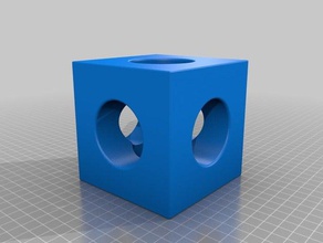 scavato cubo altri 3d print model - Mito3D