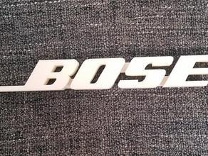 bose-logo Zeichen logos boselogo 3d print model - Mito3D
