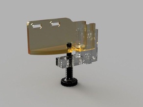 mendel z-Achse Höhenverstellung 3d Drucker Teile prusa 3d print model - Mito3D