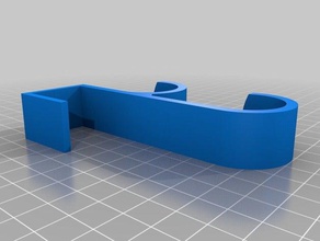 my customized work cubicle hanger organization 3d print model - Mito3D