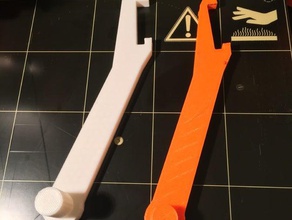 prusa i3 mk2 filamento titular de la izquierda a derecha estrecho carretes 3d impresora accesorios 3d print model - Mito3D