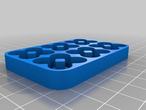 battery tray 24 aaa organization customized 3d print model - Mito3D