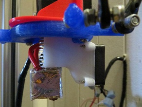e3d-fan duct volcano-hotend Drucker Extruder Kühlung Kühlkanal - Lüfter e3d-hotend e3d volcano hotend-Kühlung kein support supportless 3d print model - Mito3D