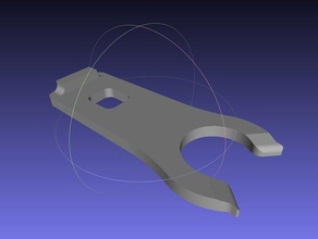 ultimaker 2 bowden extruder tube clamp 3d printer parts 3d print model - Mito3D