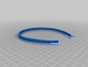 hair band actually works accessories 3d print model - Mito3D