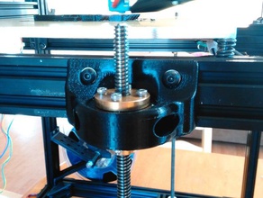 bot 8mm anti-backlash lead screw mount 3d printer accessories cbot d-bot 3d print model - Mito3D