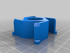 bobine de hub adaptateur 52x20 3d l'imprimante pièces personnalisé 3d print model - Mito3D