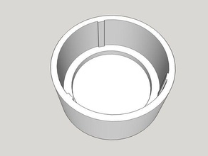 il tappo dell'obiettivo obiettivo 14 mm rc i veicoli fpv lenscap copriobiettivo 3d print model - Mito3D