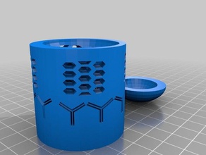wax candle 3d printing 3d print model - Mito3D