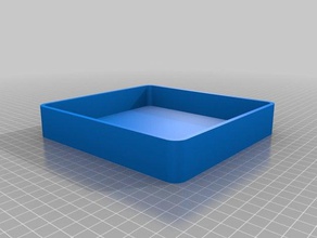 mon paramétrique personnalisé plateau de la grille les conteneurs 3d print model - Mito3D