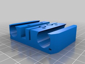 prusa i3 x-axis carriage lm8uu 3d printing 3d print model - Mito3D
