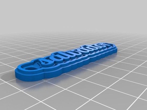 laurita keychains customized 3d print model - Mito3D