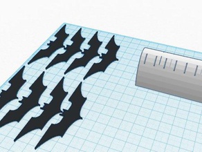 batarang holder 8 3d printing 3d print model - Mito3D