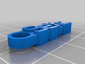 sexc organização personalizado 3d print model - Mito3D