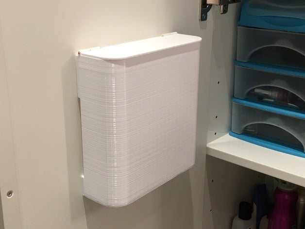 Badezimmer Mülleimer trash Papierkorb 3D print model - Mito3D