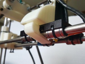 blower kit e3d v5 extruder inductive sensor- prusa i2 printer parts fan duct x-carriage 3d print model - Mito3D