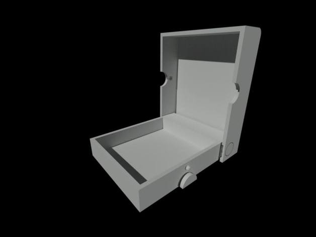 caixa preciosas promessas contentores 3D print model - Mito3D