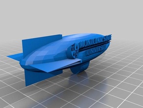 msu dirigible 3d impresión 3d print model - Mito3D