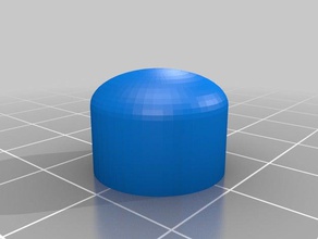 simple 6mm potenciometer knob ponter hole replacement parts customized 3d print model - Mito3D