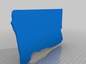 portland 3d-Druck-Labor-magnet 3d print model - Mito3D