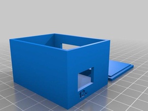 pcb carcasa de la caja 12v usb electrónica 3d print model - Mito3D