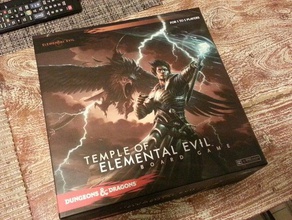 dungeons dragons temple elemental evil box Veranstalter - Spielzeug Spiel Zubehör Brettspiel Tischplatte 3d print model - Mito3D