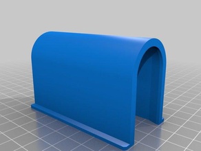 brio mini tunnel i giocattoli giochi openscad traccia treno 3d print model - Mito3D