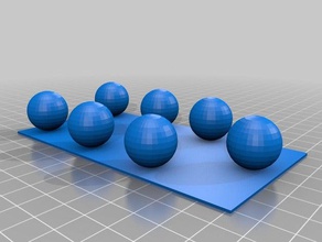 le plum-pudding sphères 20 3 d l'impression 3d print model - Mito3D