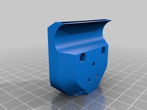 compact layer fan duct e3d chimera printing 3d print model - Mito3D