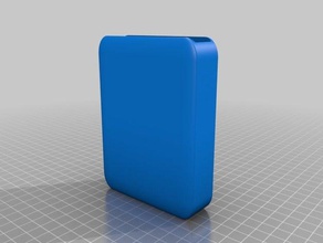 wd western digital my passport ultra 2tb hard drive tpu ninja case 3d printing protector 3d print model - Mito3D