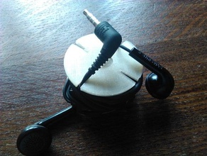 bouchon d'oreille titulaire l'audio des bouchons d'oreilles ecouteurs casque 3d print model - Mito3D