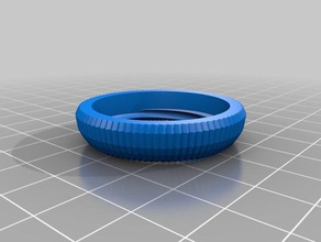 my customized container knurled lido containers 3d print model - Mito3D