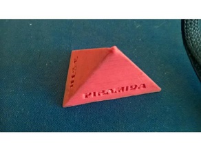 doğru piramit matematik 3d print model - Mito3D
