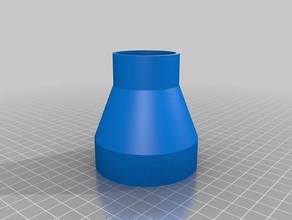 il mio personalizzato tubo riduttore sj parti 3d print model - Mito3D