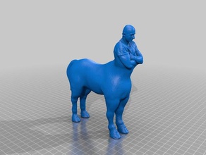 centauro mwu le creature centauri 3d print model - Mito3D