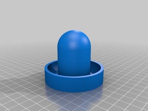 personalizable de hockey aire strikermalletpaddle juguete juego accesorios 3d print model - Mito3D