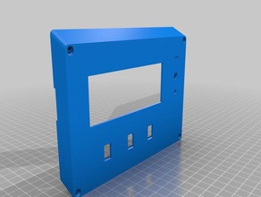 mpcnc lcdelectronics box diy allted lcd mount mostly printed cnc ramps 14 reprap 3d print model - Mito3D