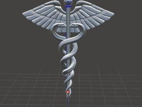 medical logo signs logos 3d medicine 3d print model - Mito3D