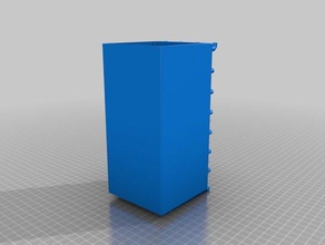 my customized 3doodler pegboard holder organization 3d print model - Mito3D