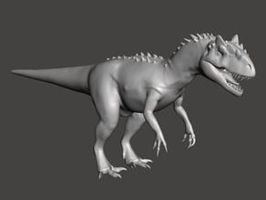 allosaurus Arche überleben entwickelt Kreaturen 3d print model - Mito3D