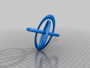borromean rings math links topology 3d print model - Mito3D