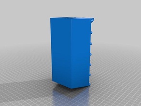 my customized soldering iron bin organization 3d print model - Mito3D