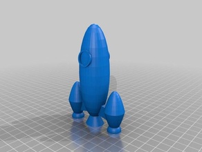 oyuncak roket gemisi 3d baskı 3d print model - Mito3D